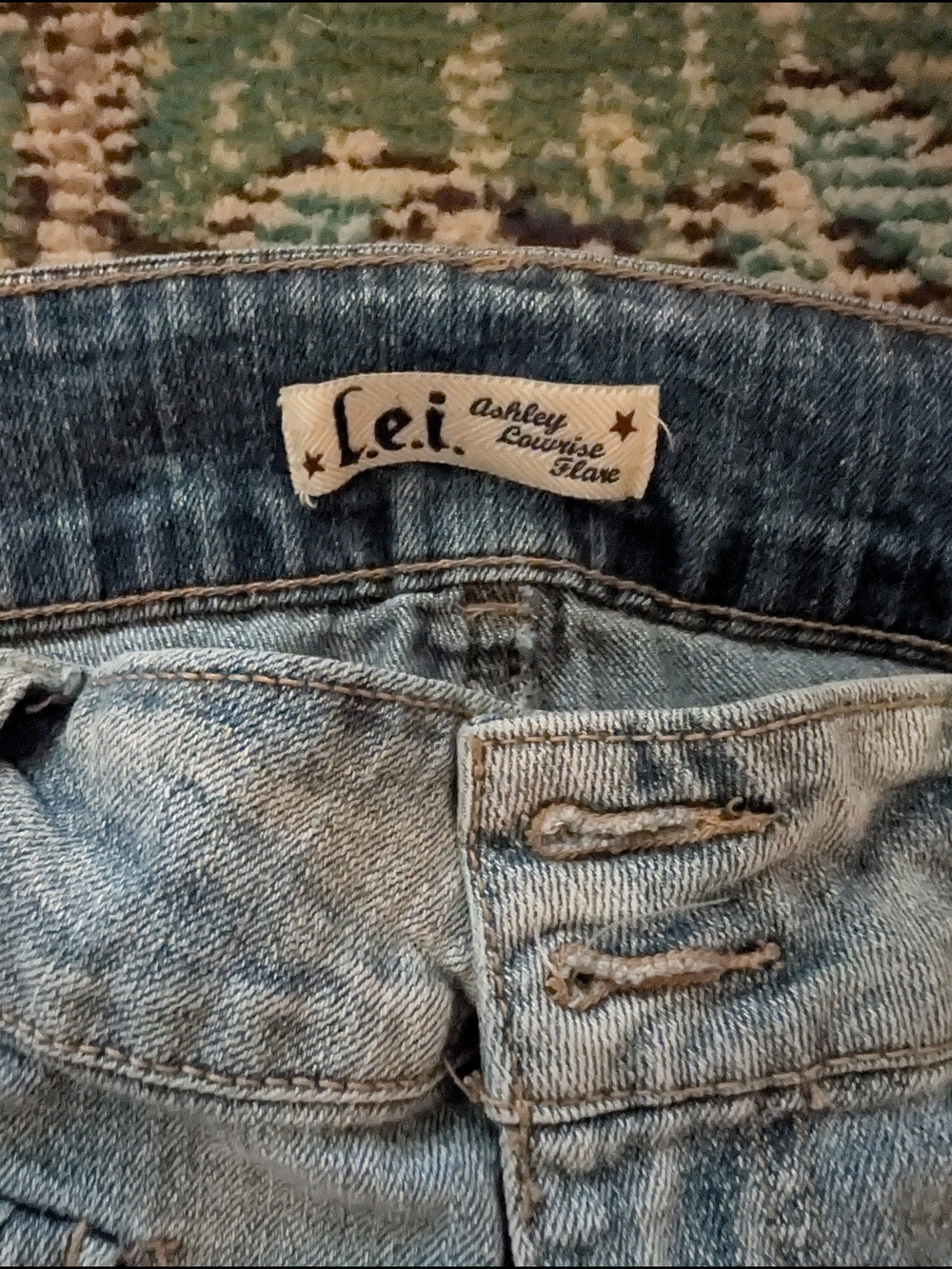 lei Dark Blue Denim Junior Jeans